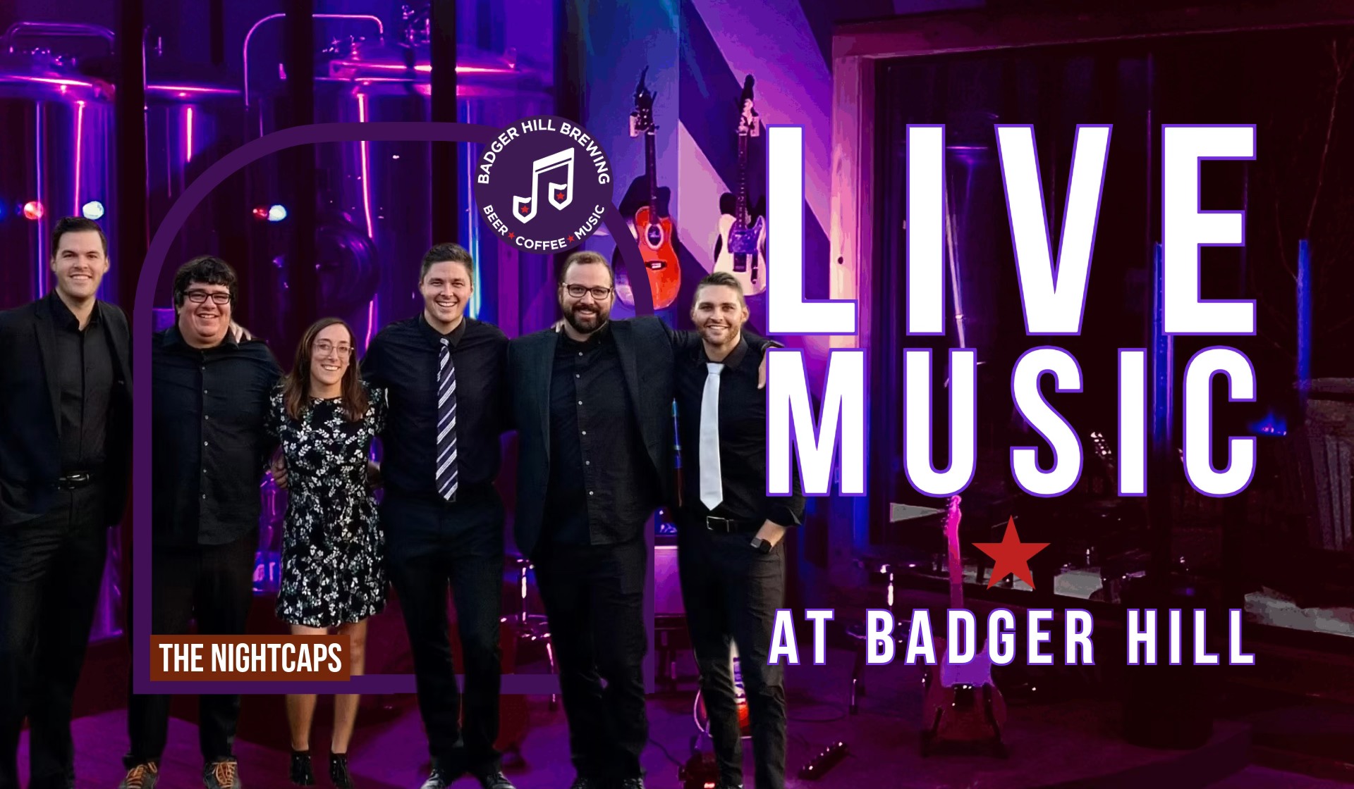 Live Music Performance by The Night Caps