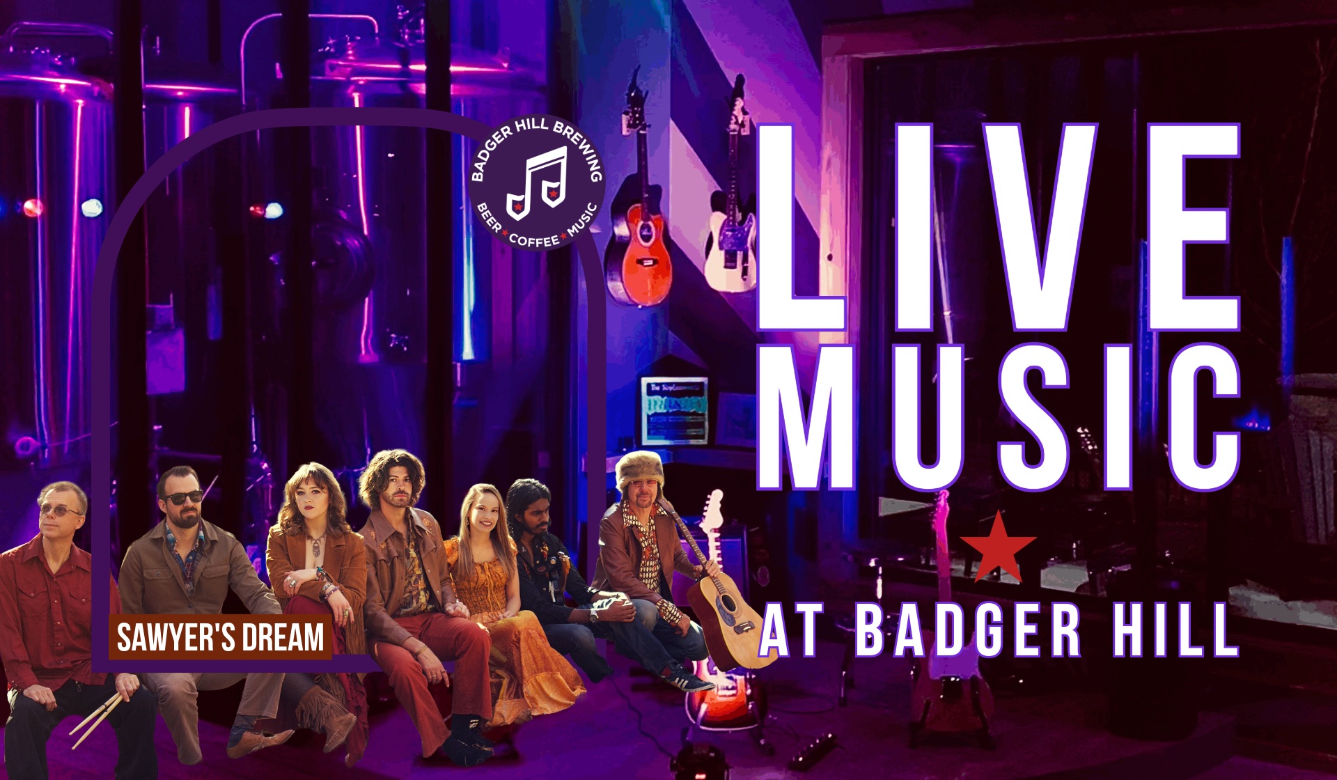 Live Music Performance by Sawyer’s Dream