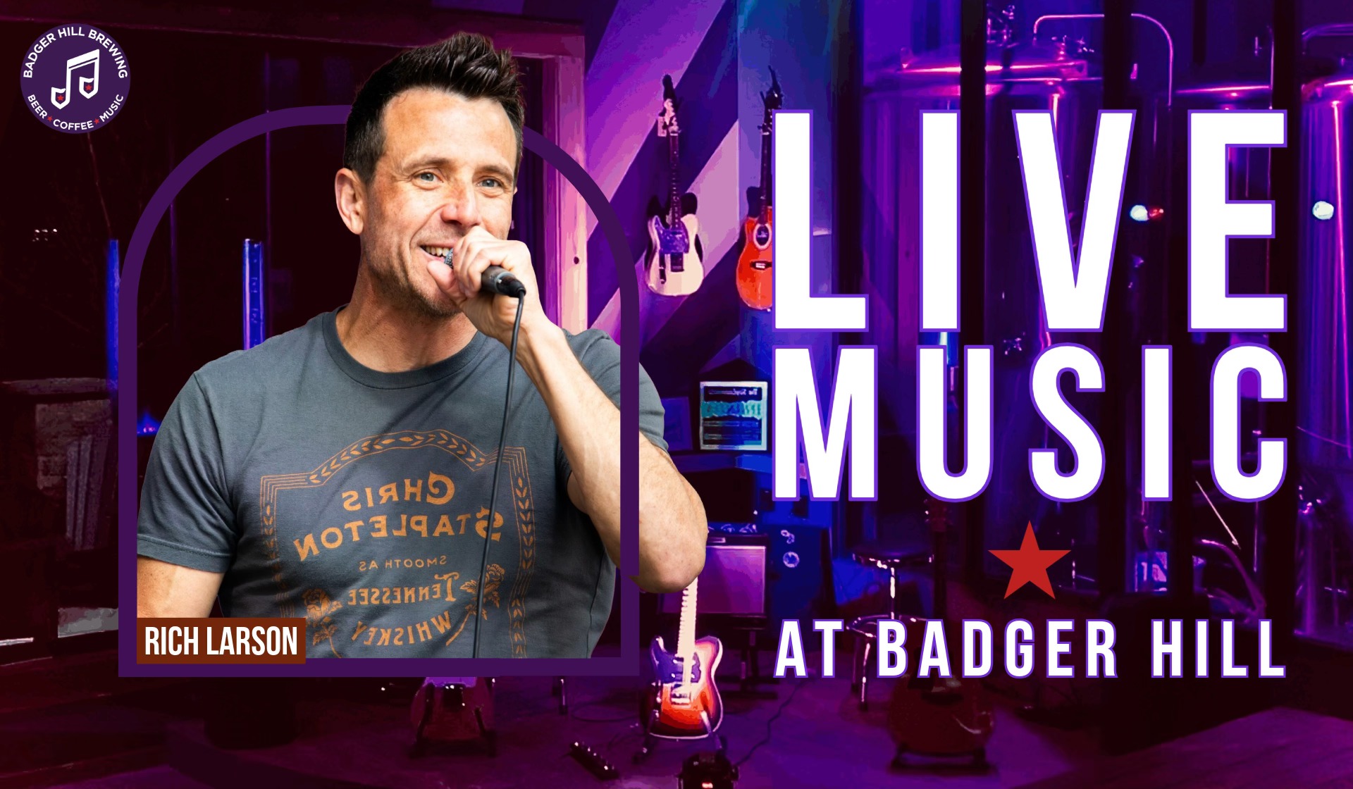 Live Music Performance by Rich Larson