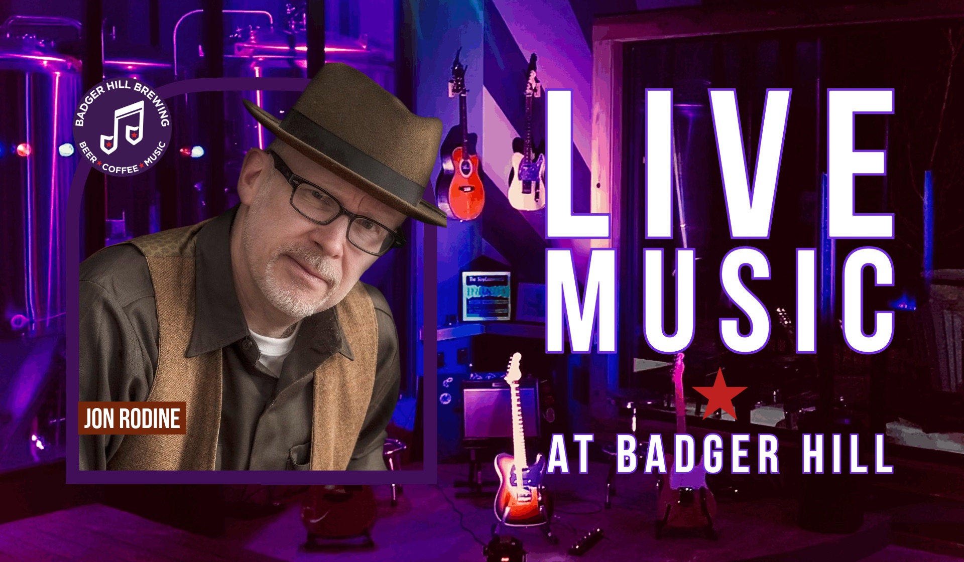 Live Music Performance by Jon Rodine