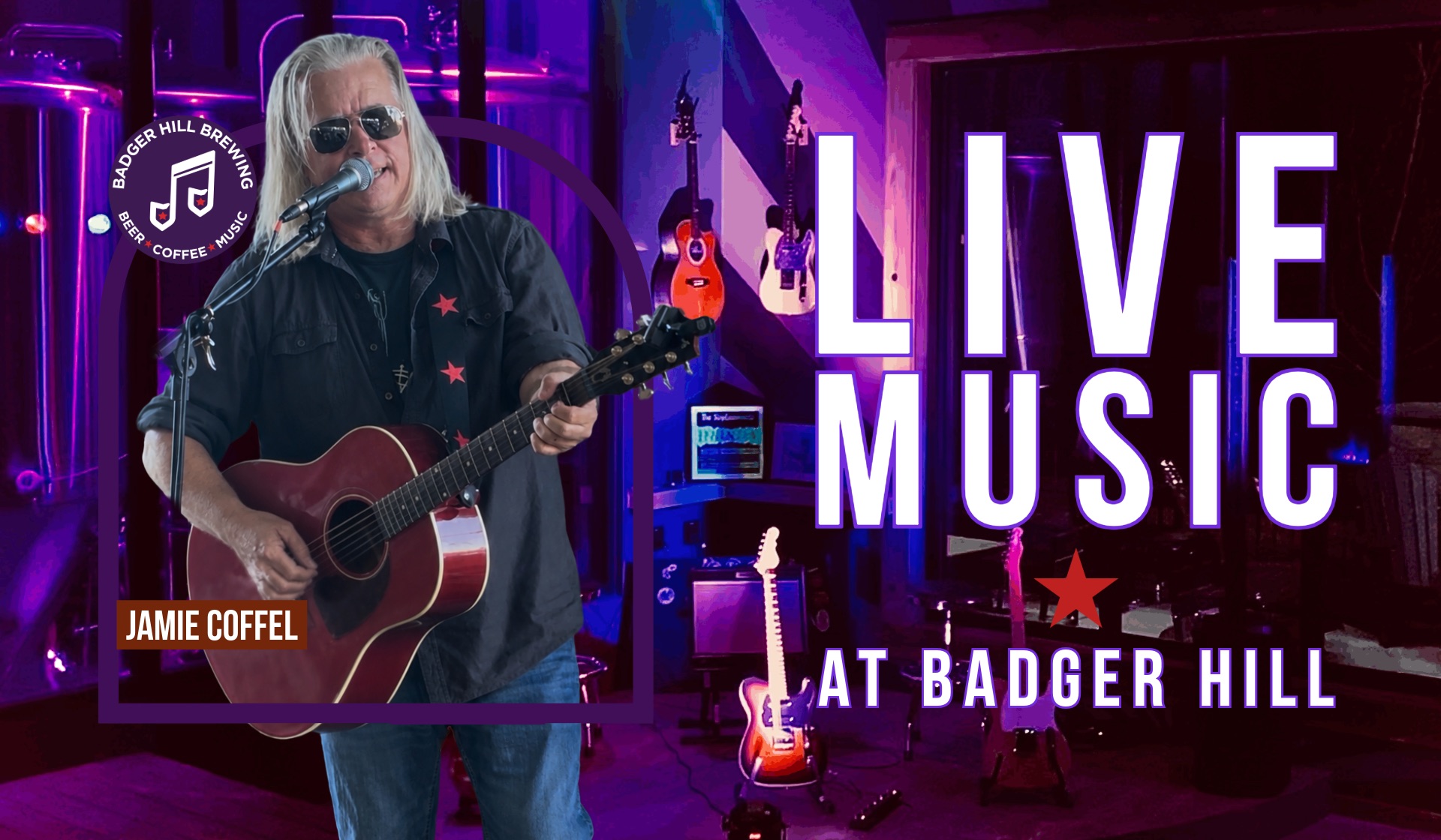 Live Music Performance by Jamie Coffel