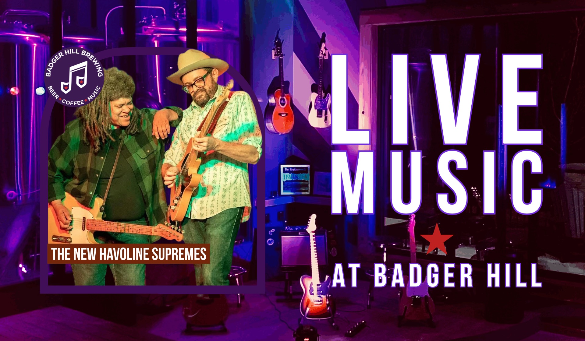 Live Music Performance by The New Havoline Supremes
