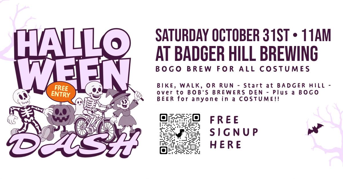 Halloween Dash at Badger Hill Brewing